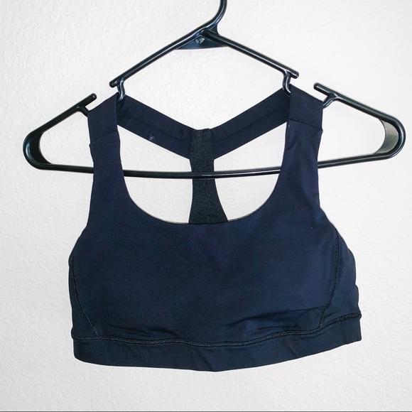 lululemon athletica Other - Lululemon Black Sports Bra Size 8